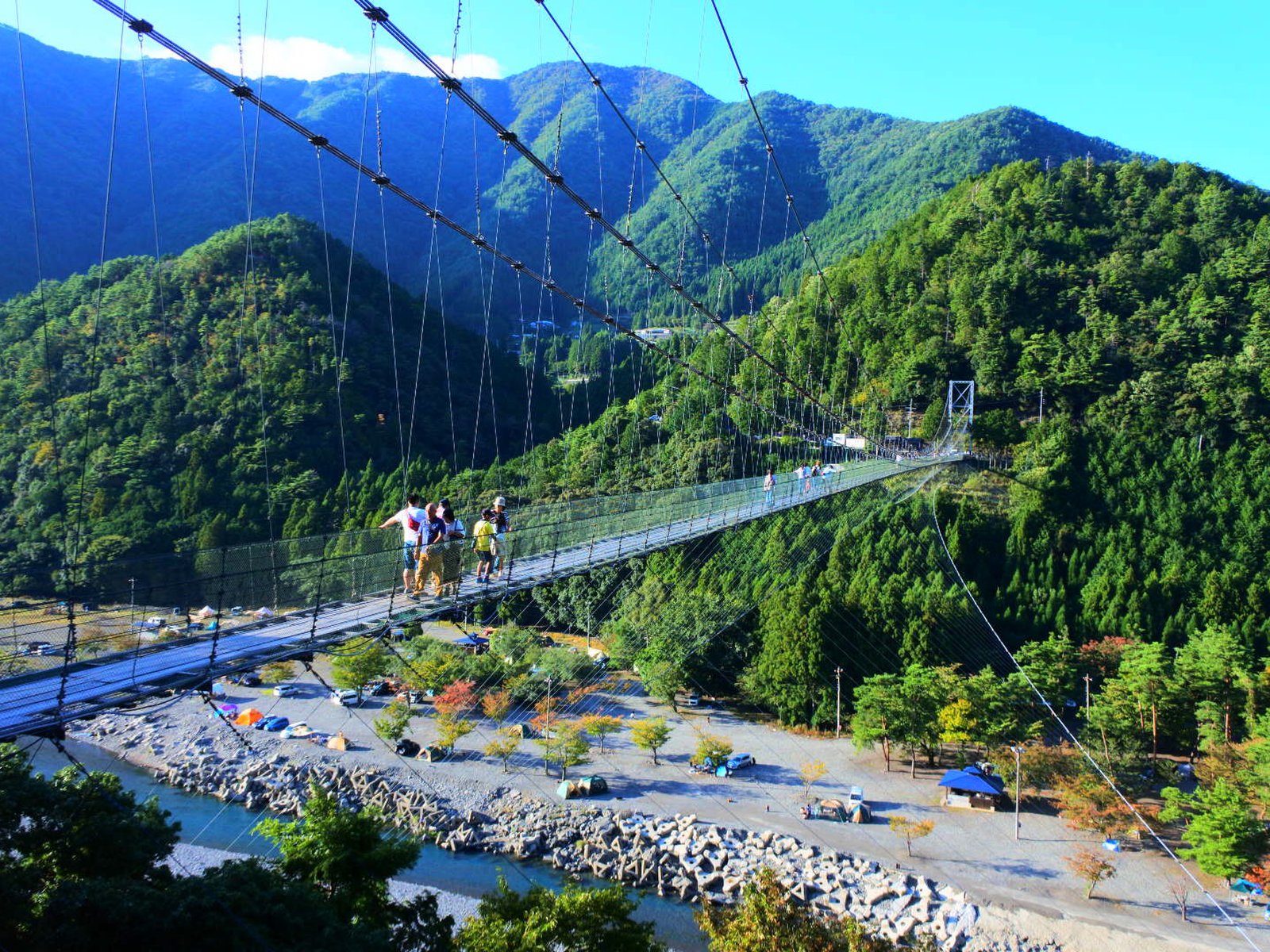 自然 無料 絶景 日本一の長さを誇る吊り橋で気になる彼との距離も急接近間違いなし Playlife プレイライフ