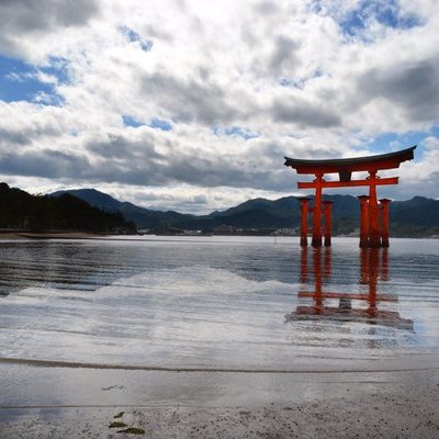 嚴島神社 大鳥居