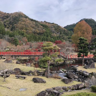 耶馬渓ダム記念公園 渓石園