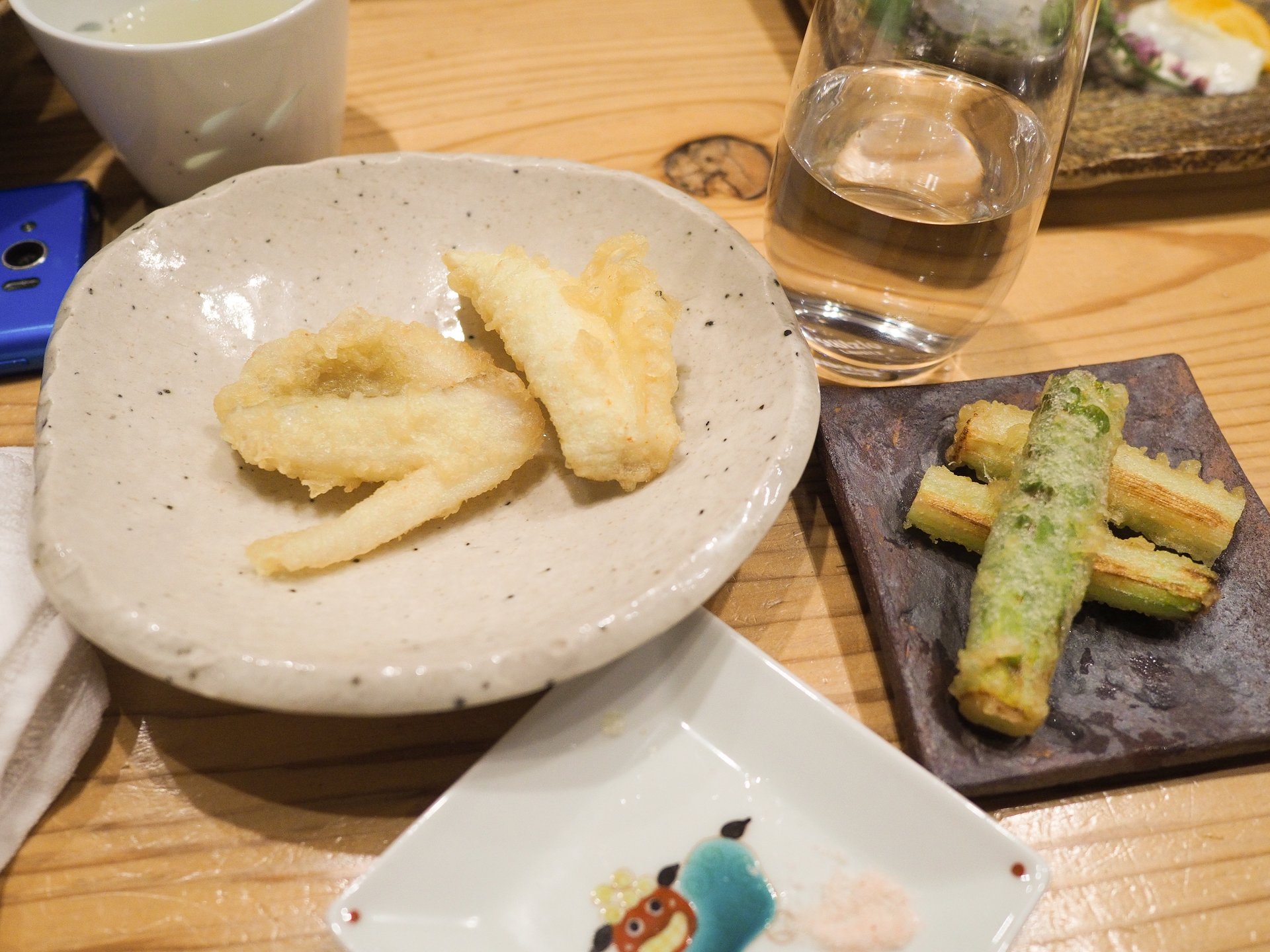 福岡で天ぷらを食べたい時は「天ぷら　ながおか」がオススメ！上質な空間とお酒にほろ酔いデート♩