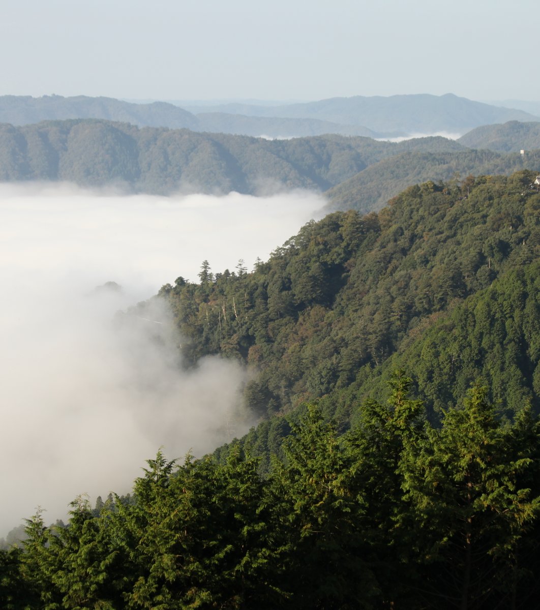 備中松山城展望台