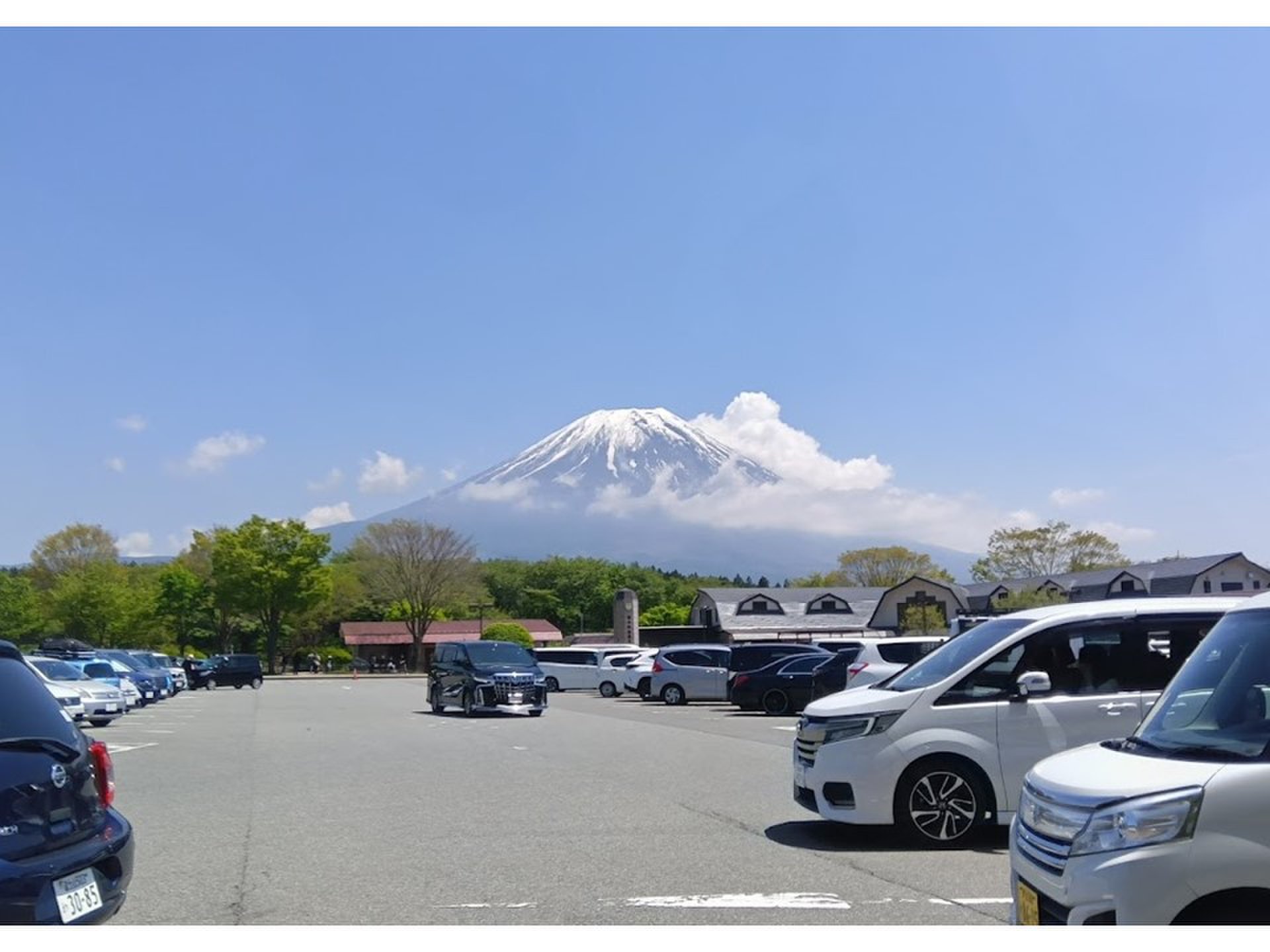 道の駅朝霧高原 富士山展望台