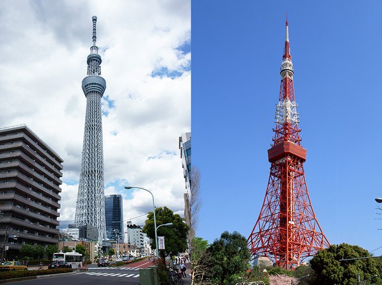 東京タワーv S 東京スカイツリー 新旧タワーを徹底比較 真の日本のシンボルとなるのはどっちだ Playlife プレイライフ