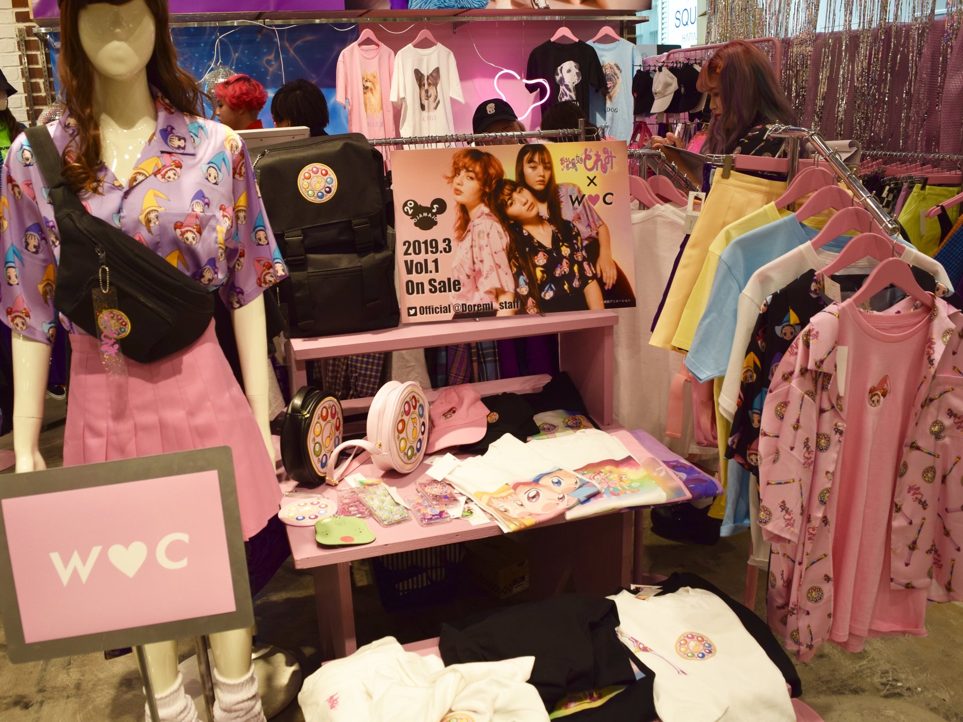 W♥C 2019 Spring&Summer 展示会レポ！注目はおジャ魔女どれみコラボアイテム♪