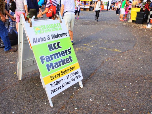 The Saturday Farmers' Market at KCC