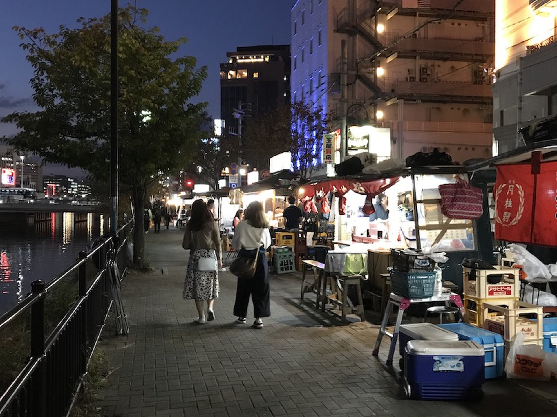 屋台で満喫！冬の福岡・博多・中洲を楽しもう