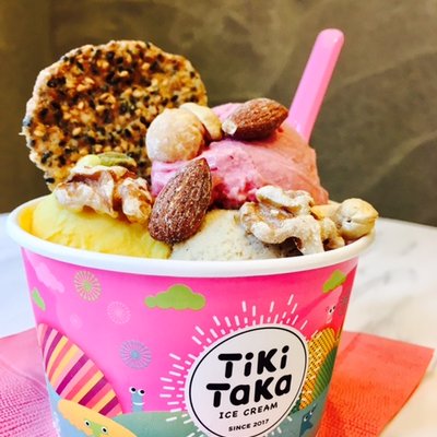 猿田彦珈琲とティキタカアイスクリームのお店