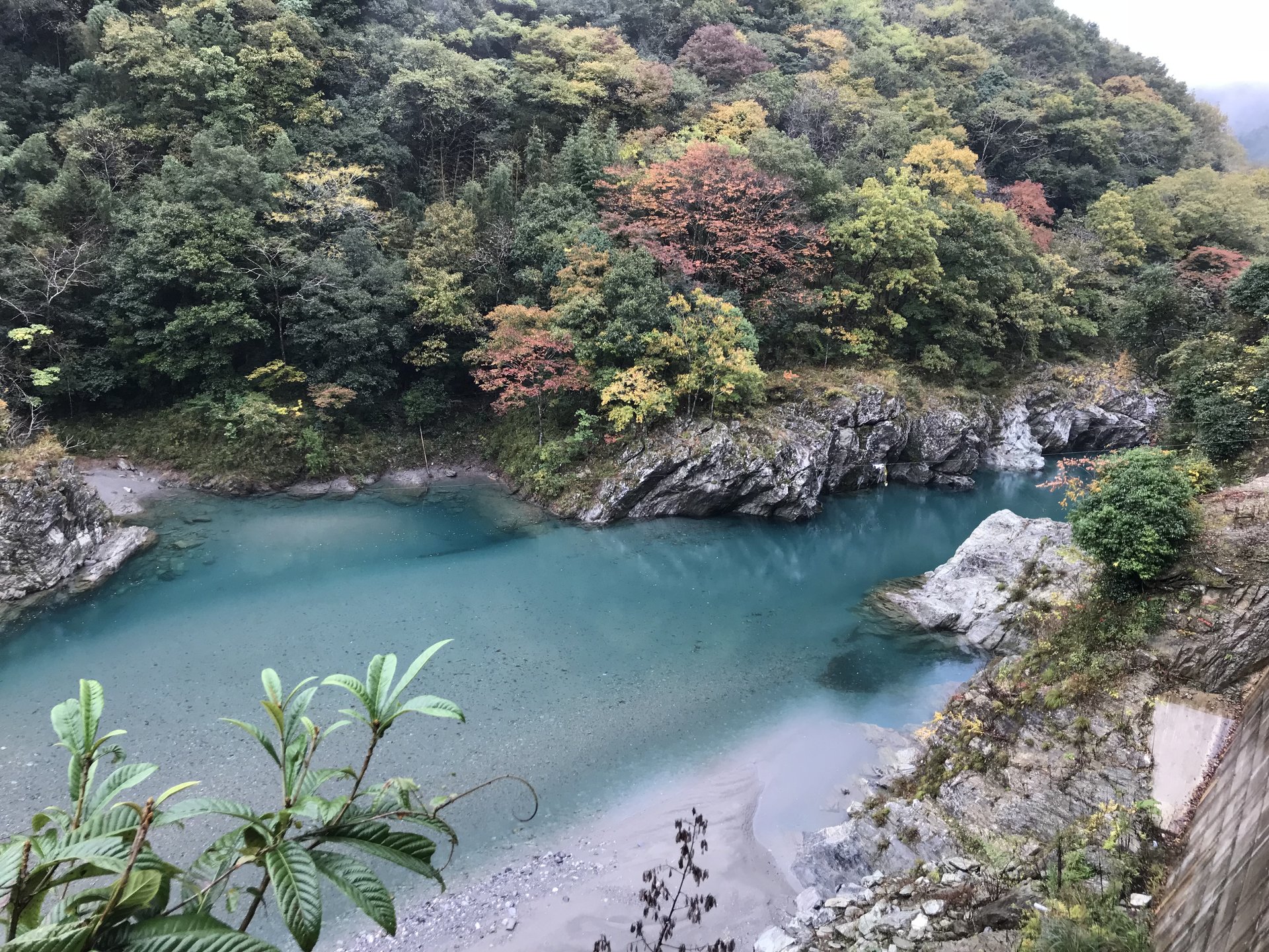 穴吹川(二又の瀬)