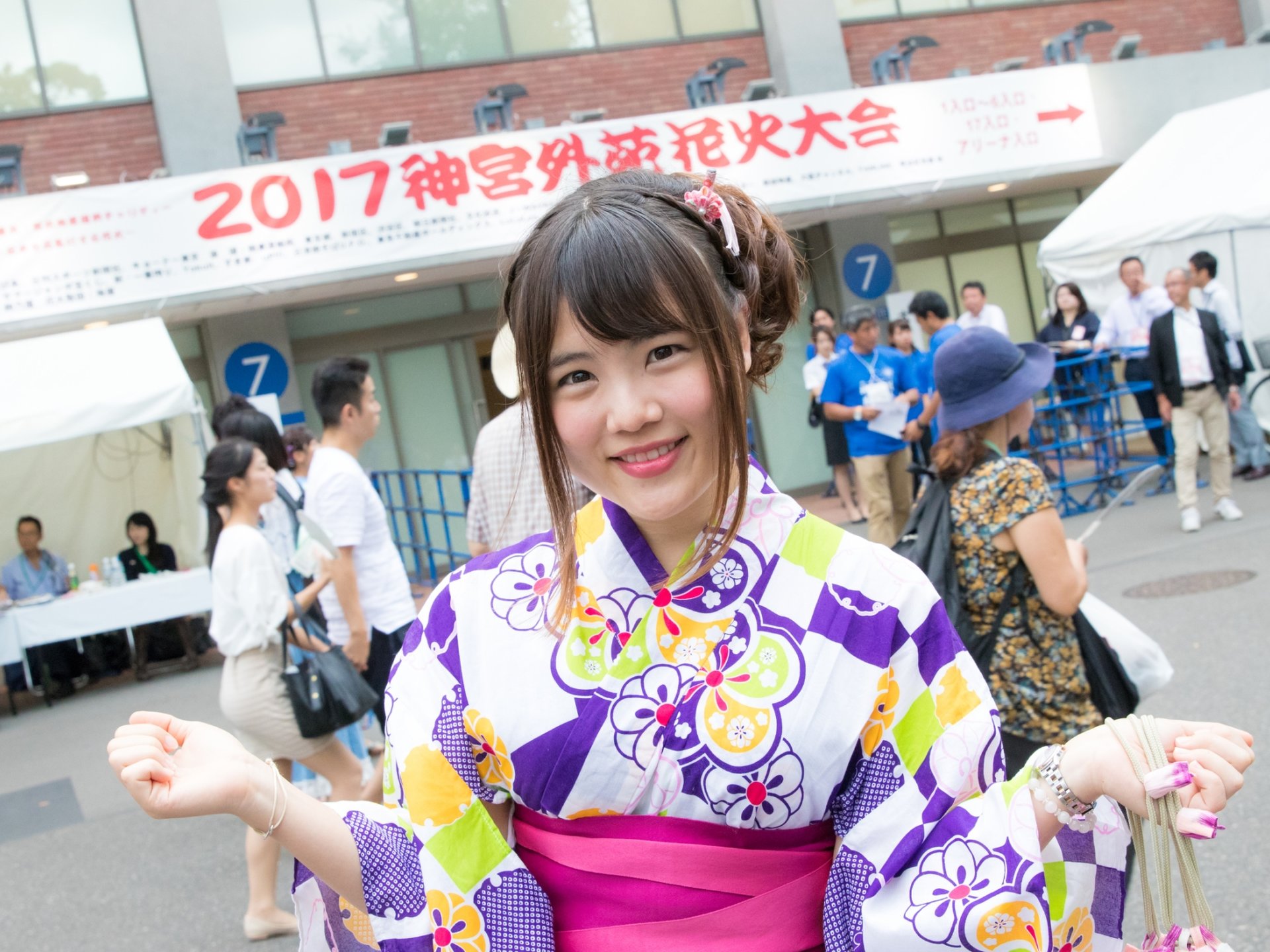 【22日までの応募でマカオ旅行が当たるかも？】神宮外苑花火大会に行きました♡