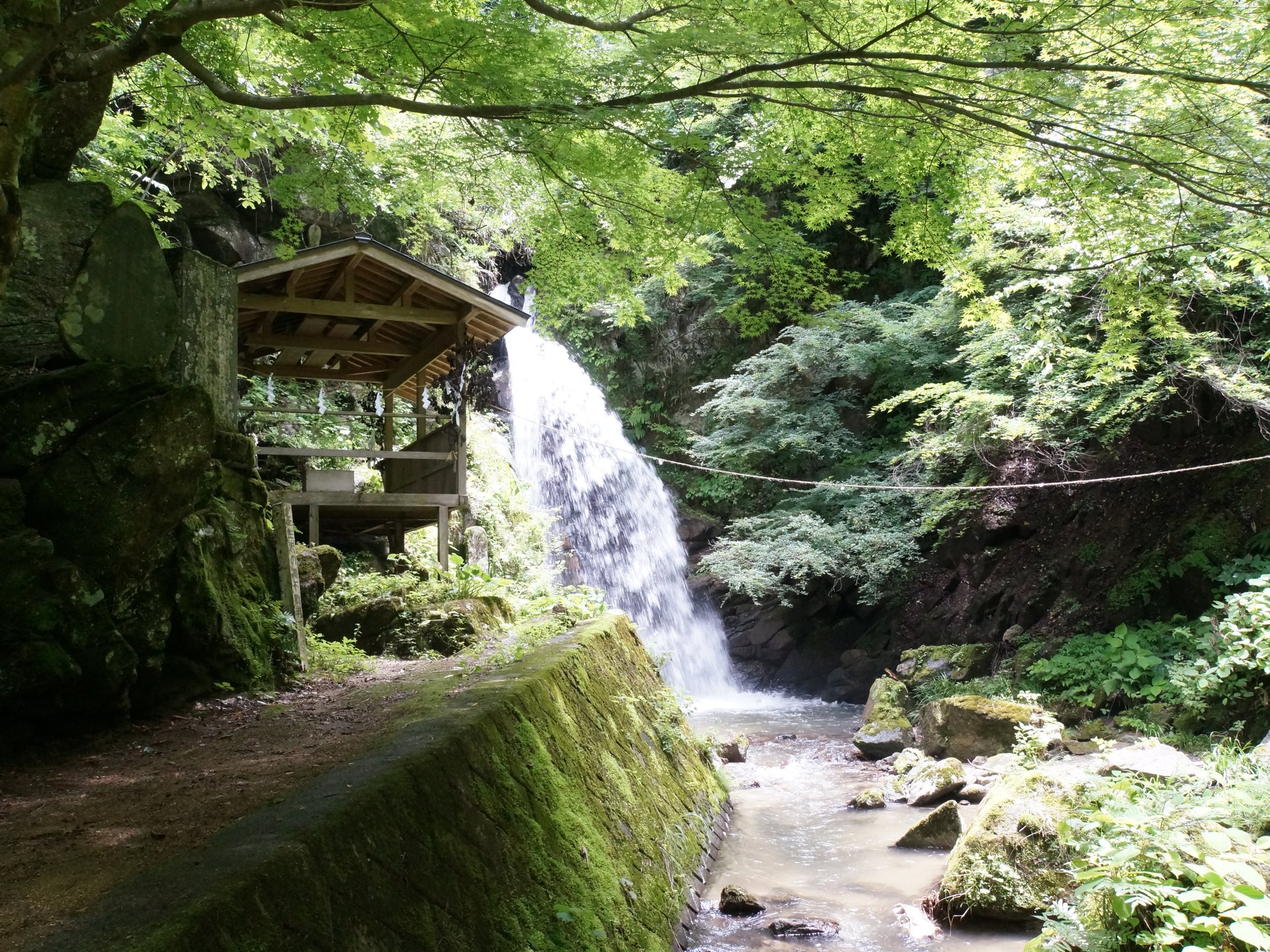 壬生沢不動滝