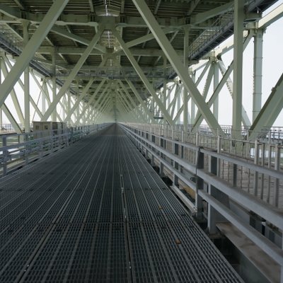 明石海峡大橋 (本州 舞子浜側)
