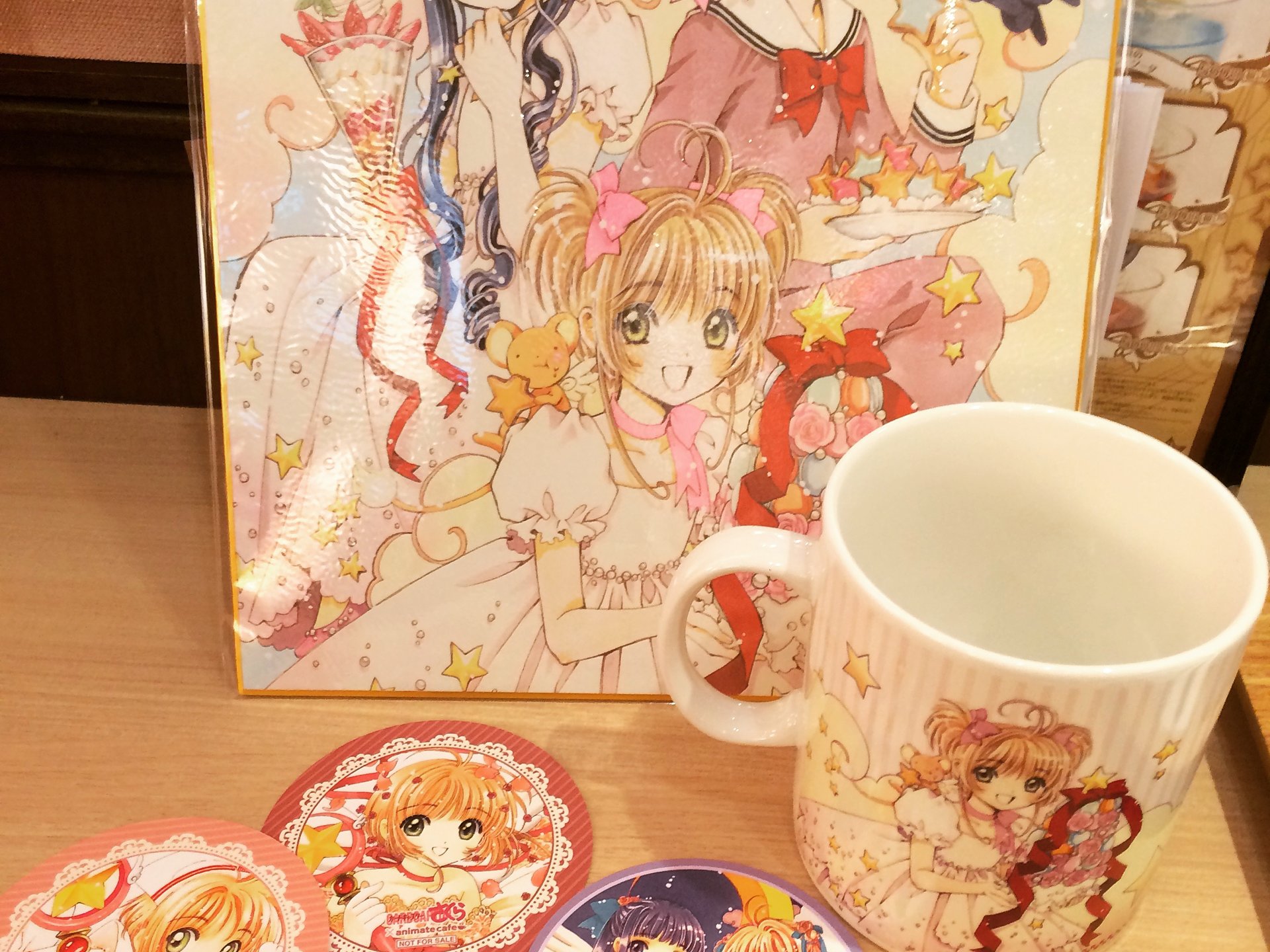 大人気アニメ「カードキャプターさくら」のカフェが新宿アニメイトに！CCさくら好き必見☆
