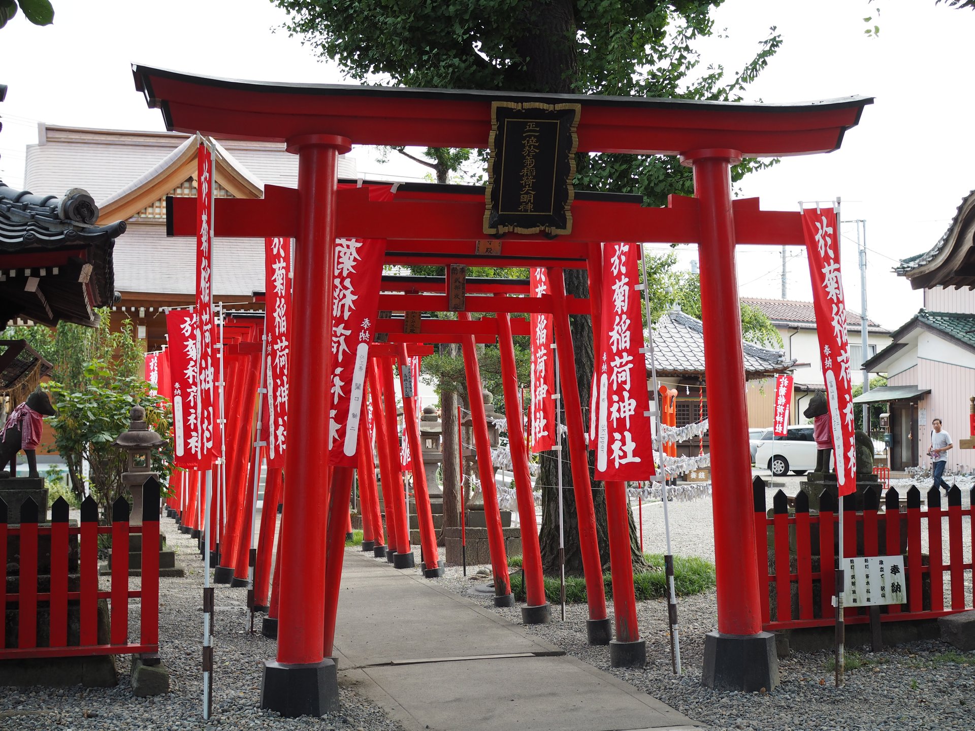 【群馬旅】アートな限定御朱印で大人気の神社♡高崎にある「於菊稲荷神社」にお詣りしてみた♪