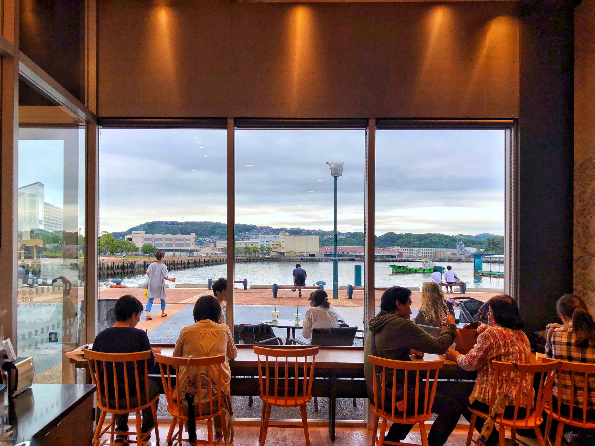長崎旅♡シービューおすすめ観光地佐世保港の眺めの良いカフェ