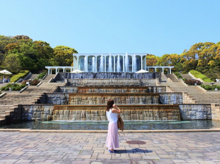 神戸デートの穴場 50周年を迎えた須磨離宮公園へ 園内にある絶景カフェ ガーデンパタジェもご紹介 Playlife プレイライフ