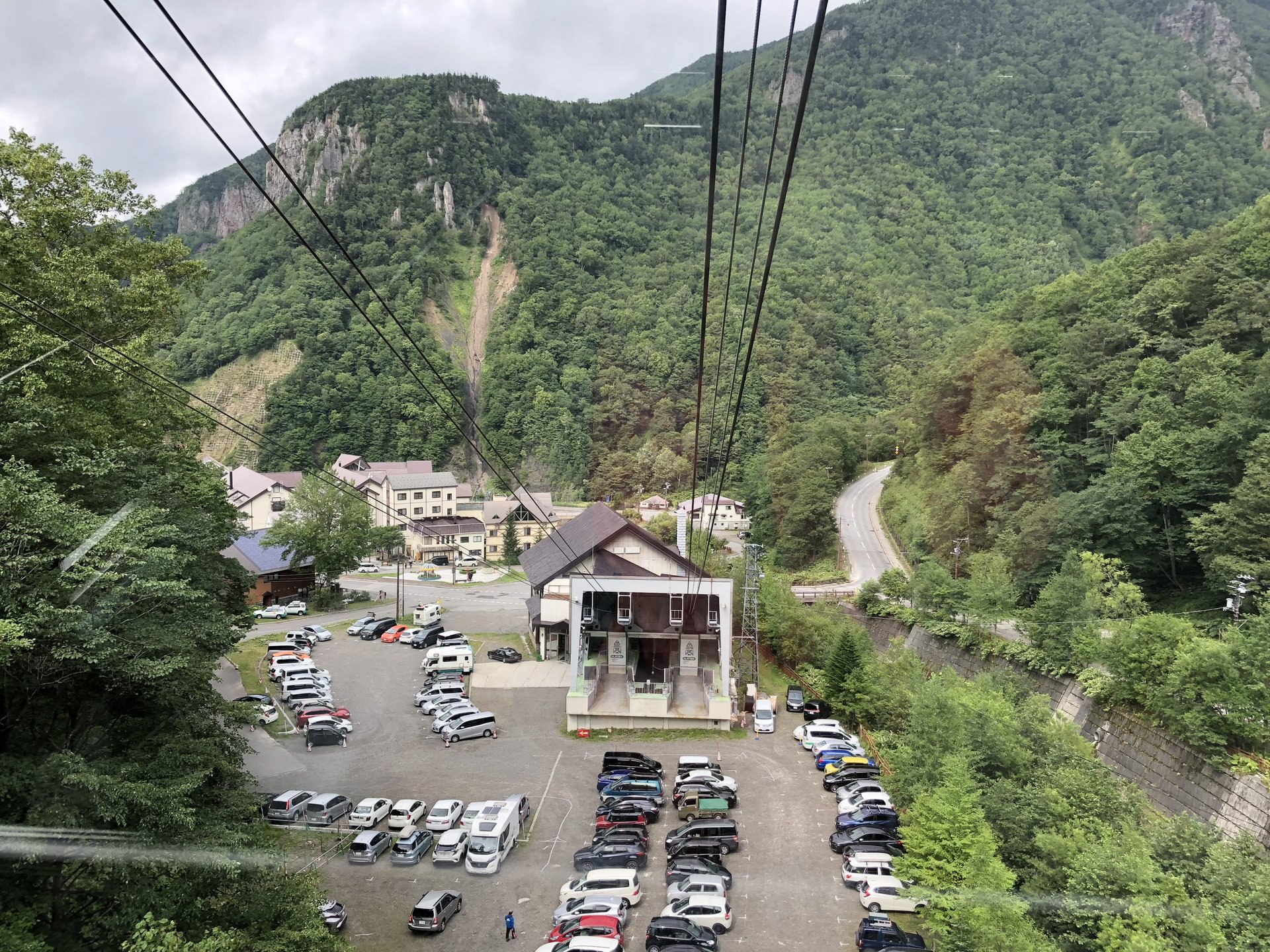 層雲峡駅(層雲峡ロープウェイ)