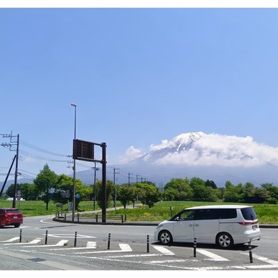 道の駅朝霧高原 富士山展望台