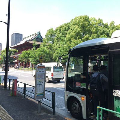 港区役所（ちぃばす みなとパーク芝浦行き）