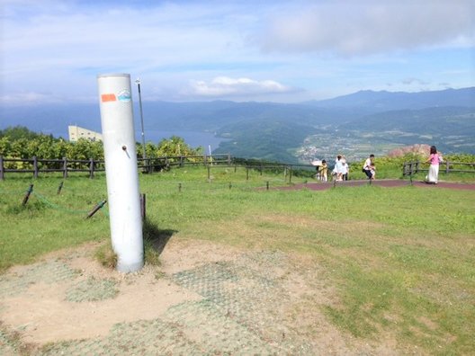 有珠山 火口原 展望台