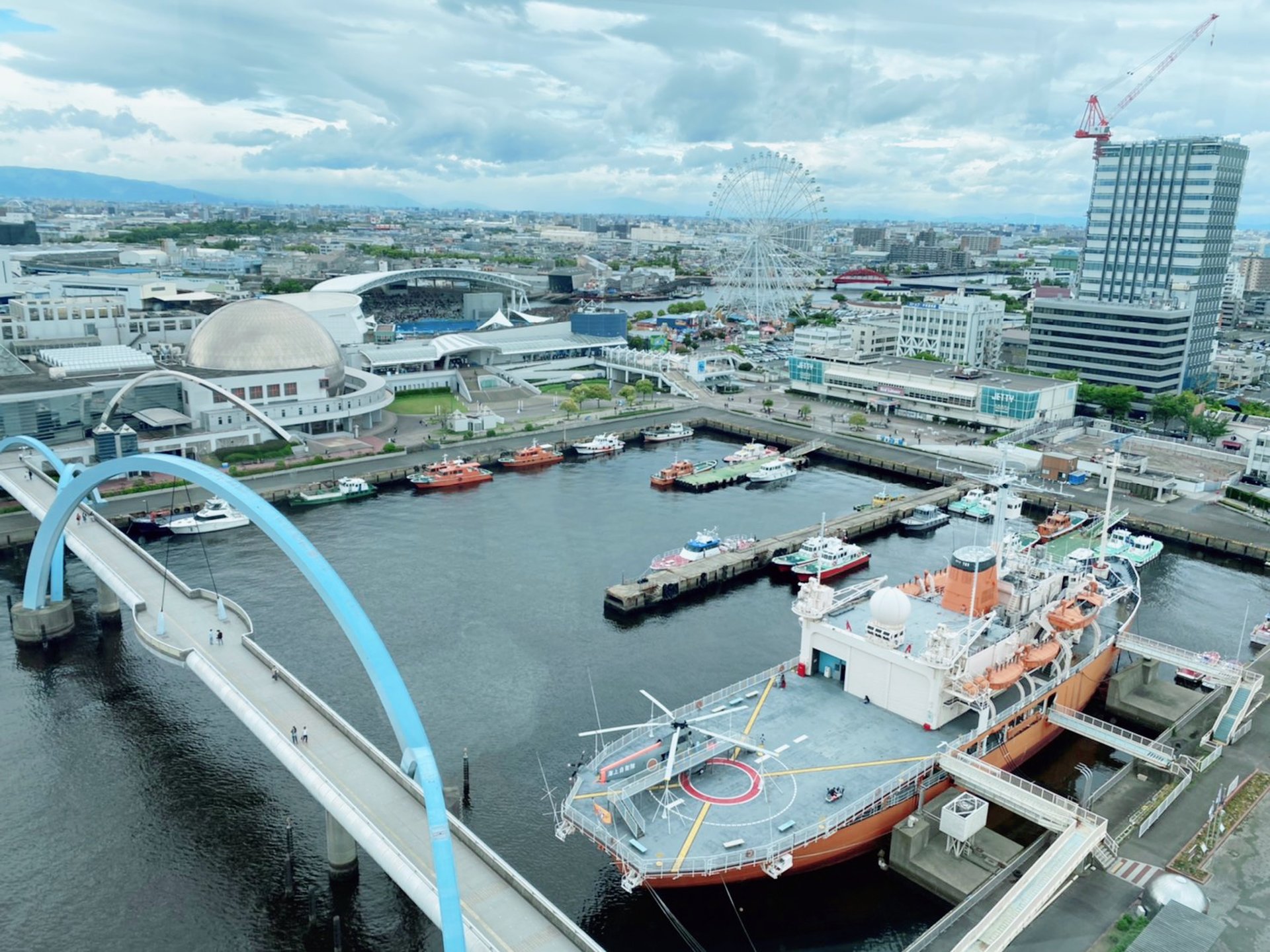 水族館だけじゃない！名古屋港にある穴場スポット南極観測船ふじと絶景が楽しめる展望台