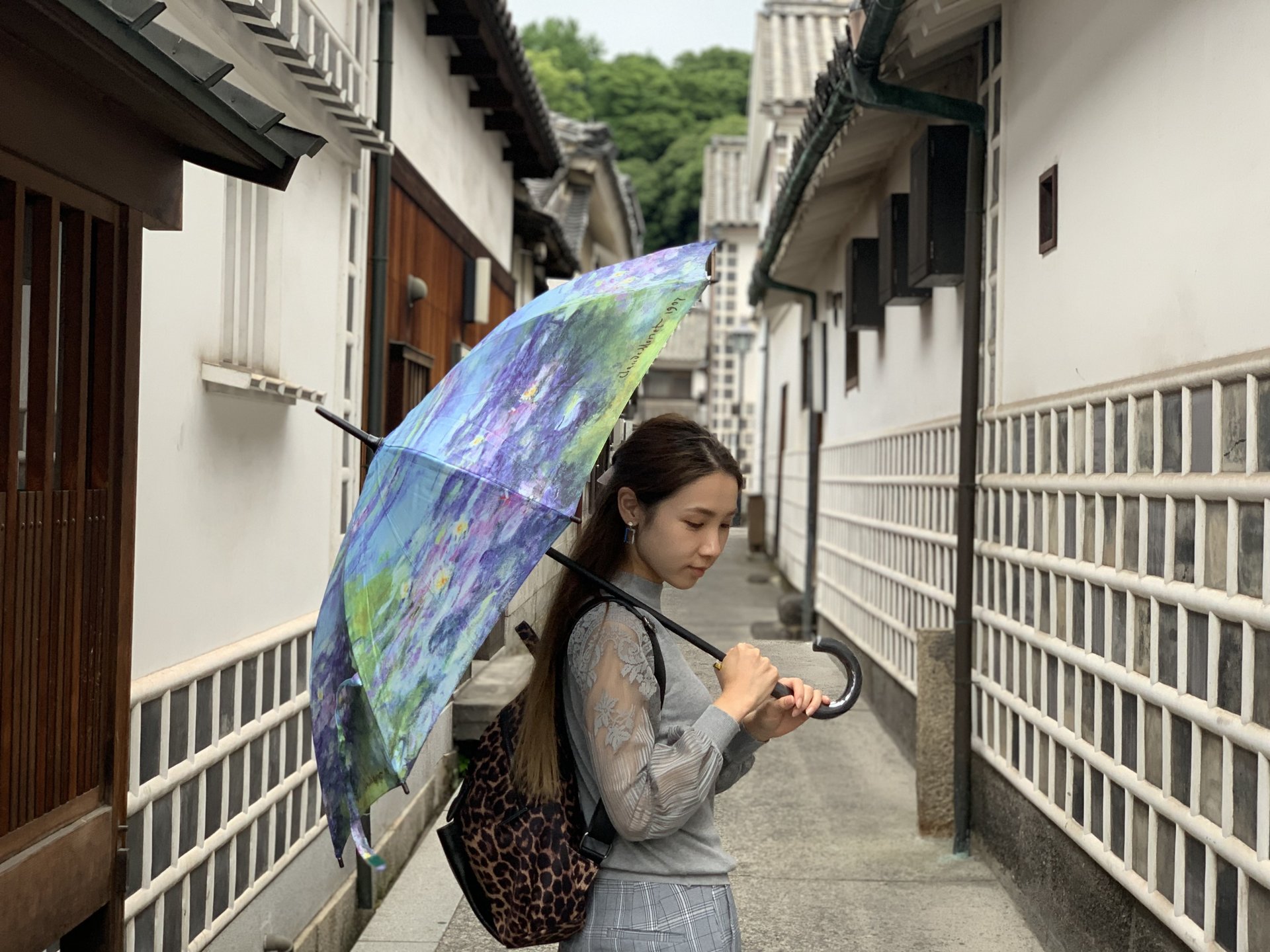 岡山・倉敷で雨デート♡大原美術館ショップ・クロードモネの傘でおしゃれにお散歩