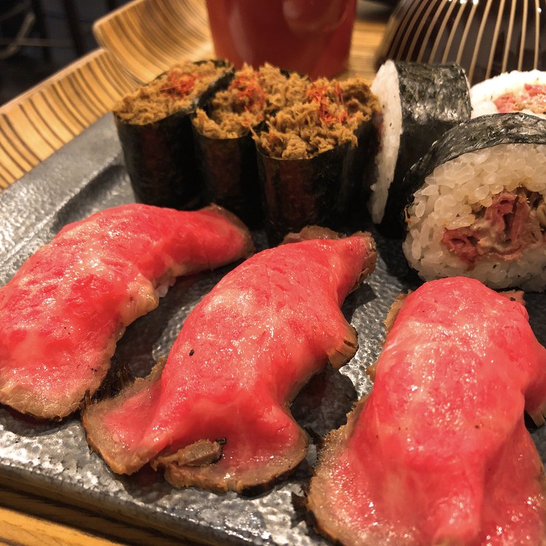 【閉店】佰食屋肉寿司専科