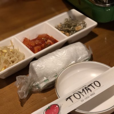 韓国家庭料理 トマト