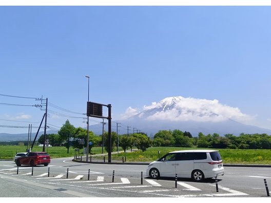 道の駅朝霧高原 富士山展望台