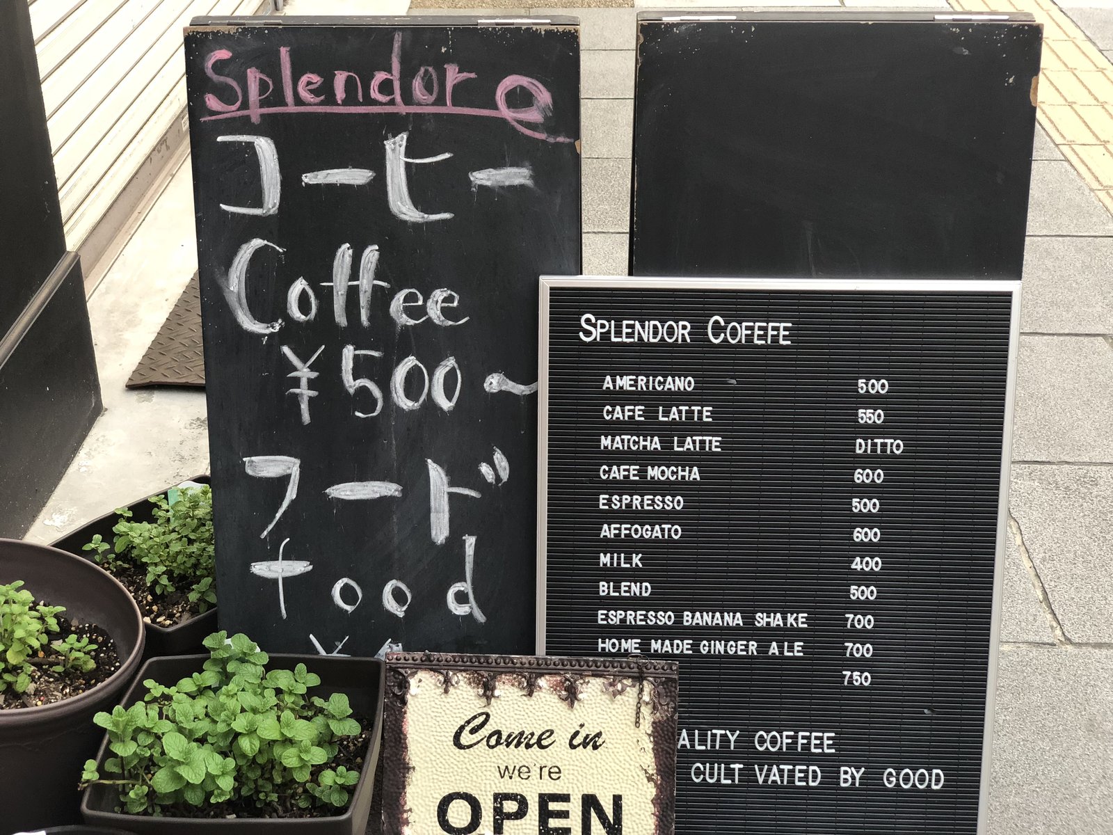 SPLENDOR COFFEE