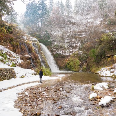 白銀の滝