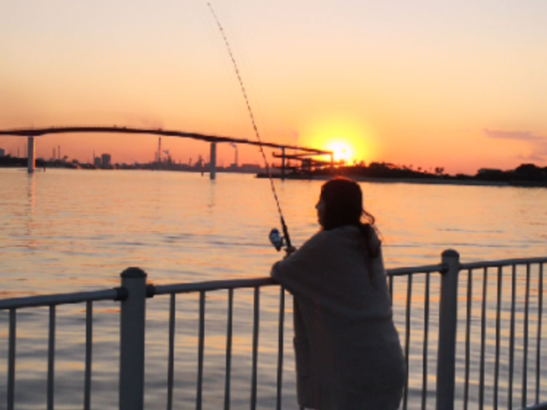 都心から1時間で行かれる夕日が綺麗な釣りスポット！釣れなくても大丈夫！お手軽海鮮バーベキューもすぐ側