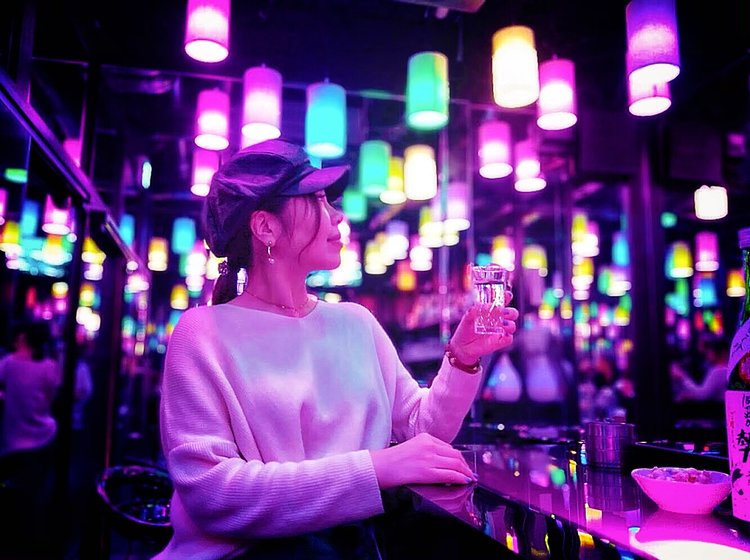 打倒チームラボ 新宿歌舞伎町で簡単にインスタ映えするバー Bar 灯鏡 でゆっくりお酒を楽しもう Playlife プレイライフ