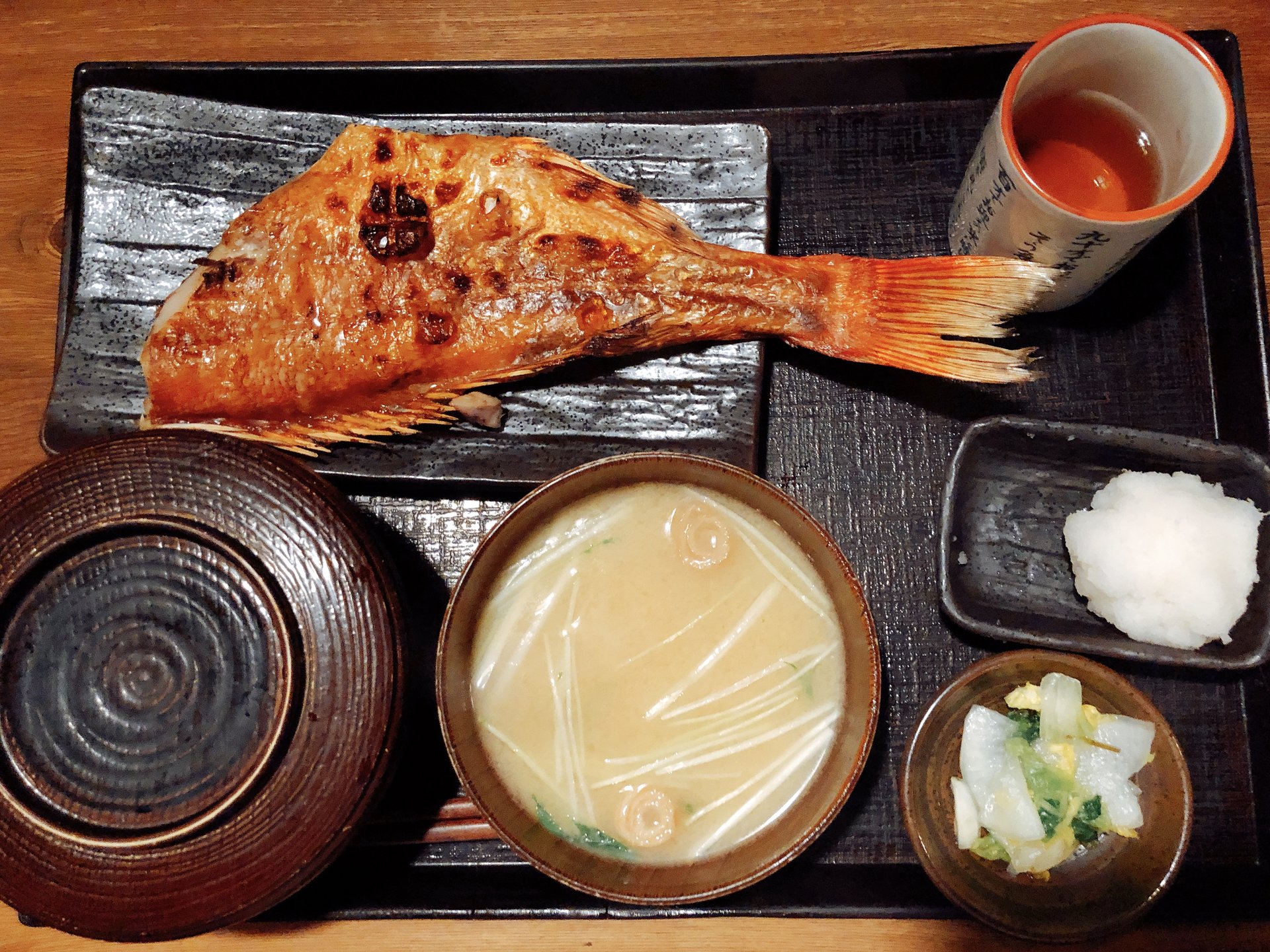 居酒屋だけど定食アリ！渋谷「越後屋 三太夫」の健康焼き魚定食でヘルシー夕飯を♡