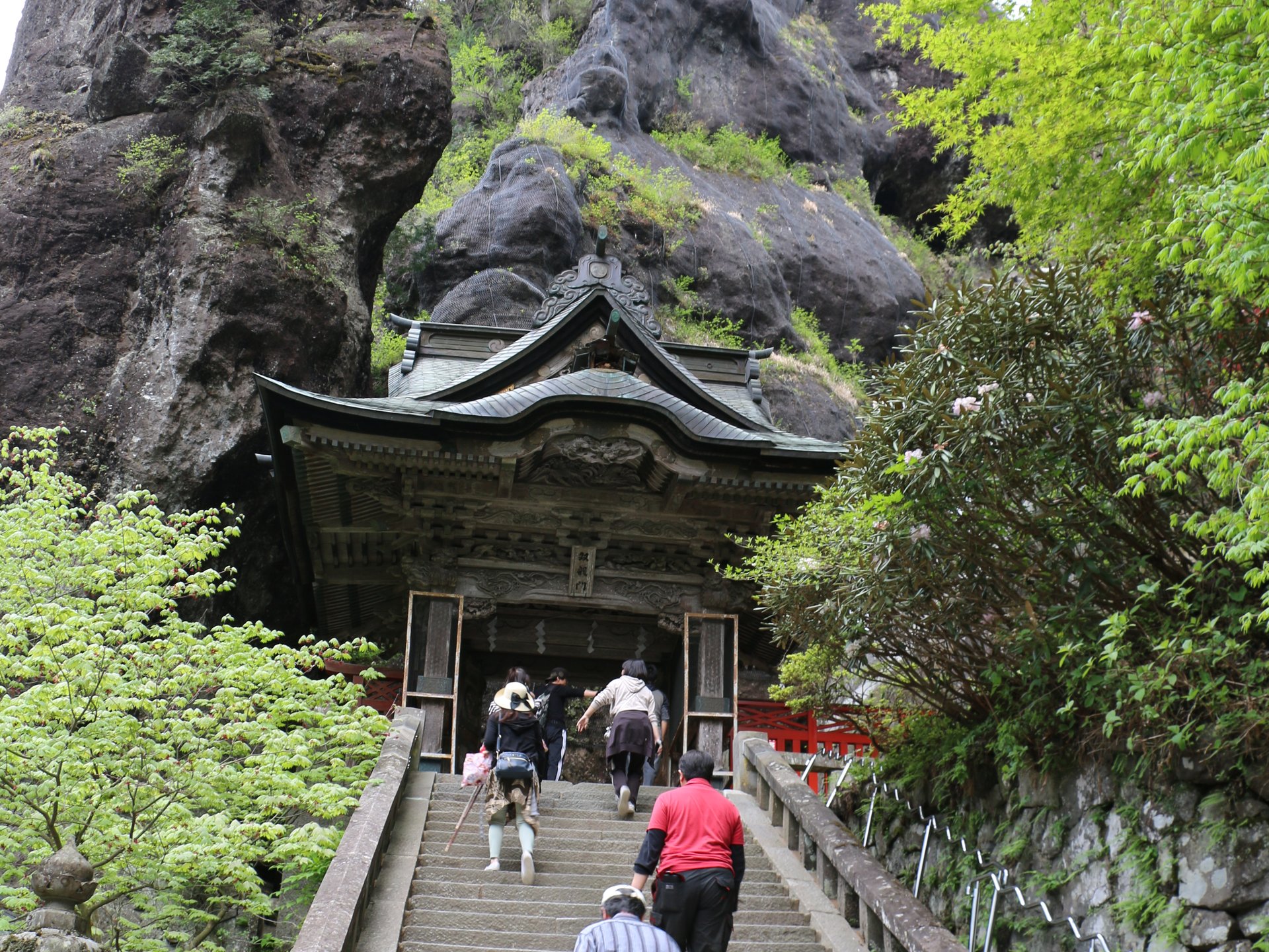 榛名神社 瓶子の滝