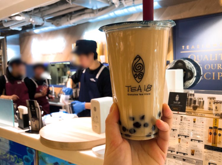 西日本初出店 大阪駅エキマルシェにタピオカ専門店 Tea18 がオープン おすすめみやげもご紹介 Playlife プレイライフ