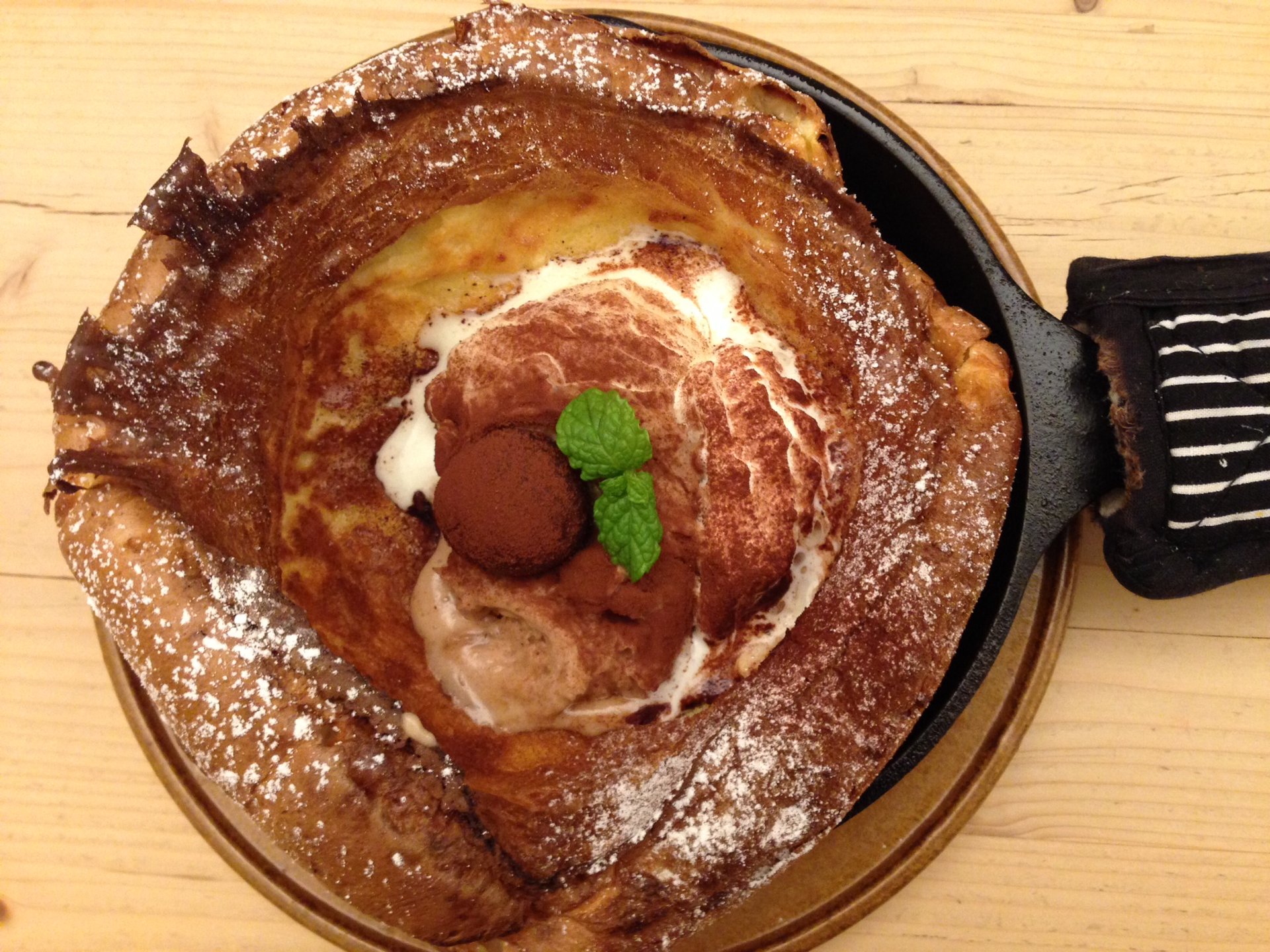 【札幌・大通】ドイツ風パンケーキ ダッチベイビーが食べられる♪心地よい空間の「森の間カフェ」