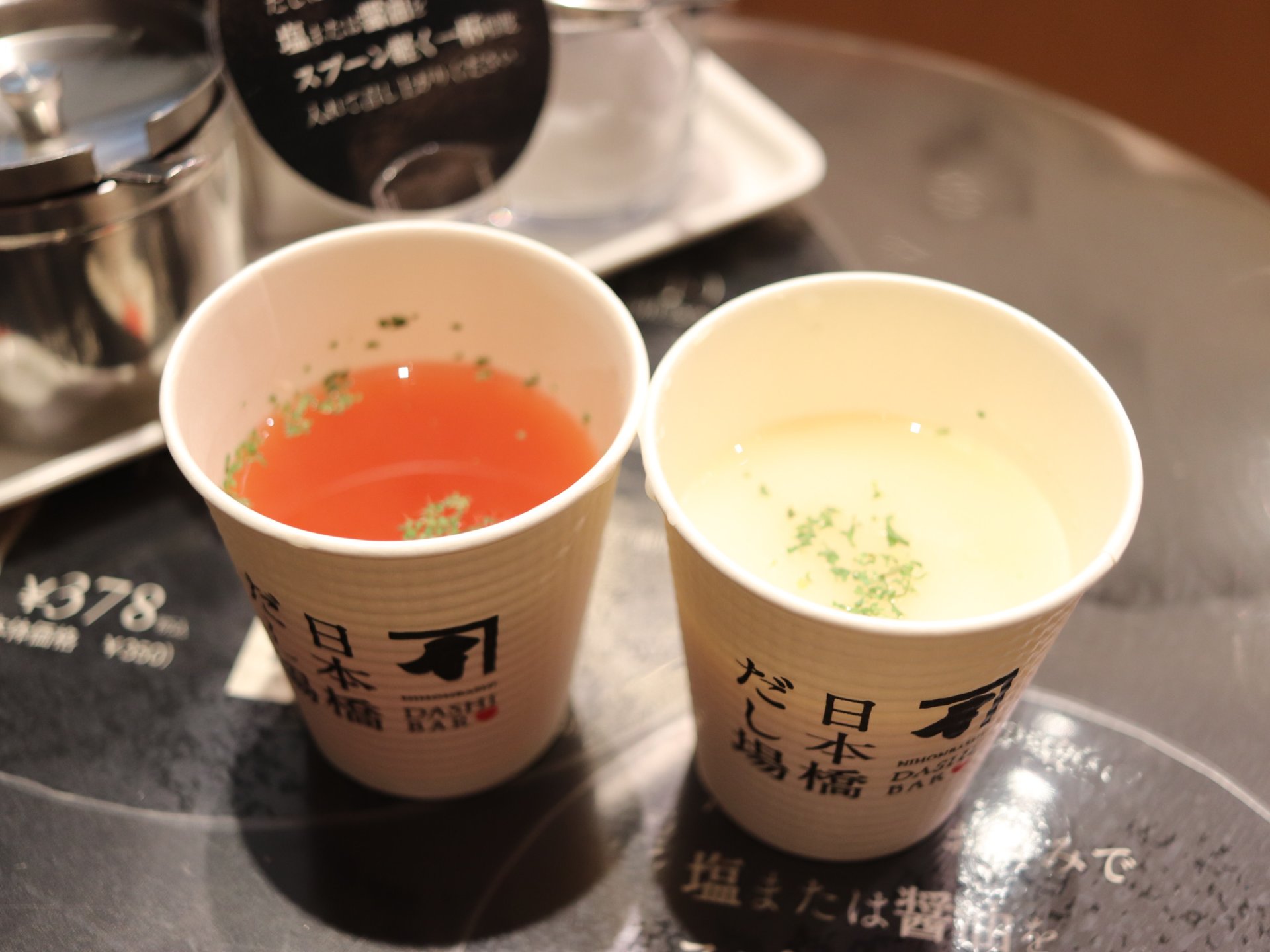 日本橋で100円で楽しめる高級だしバー♡一度は飲みたい「だし場」のだしスープ！