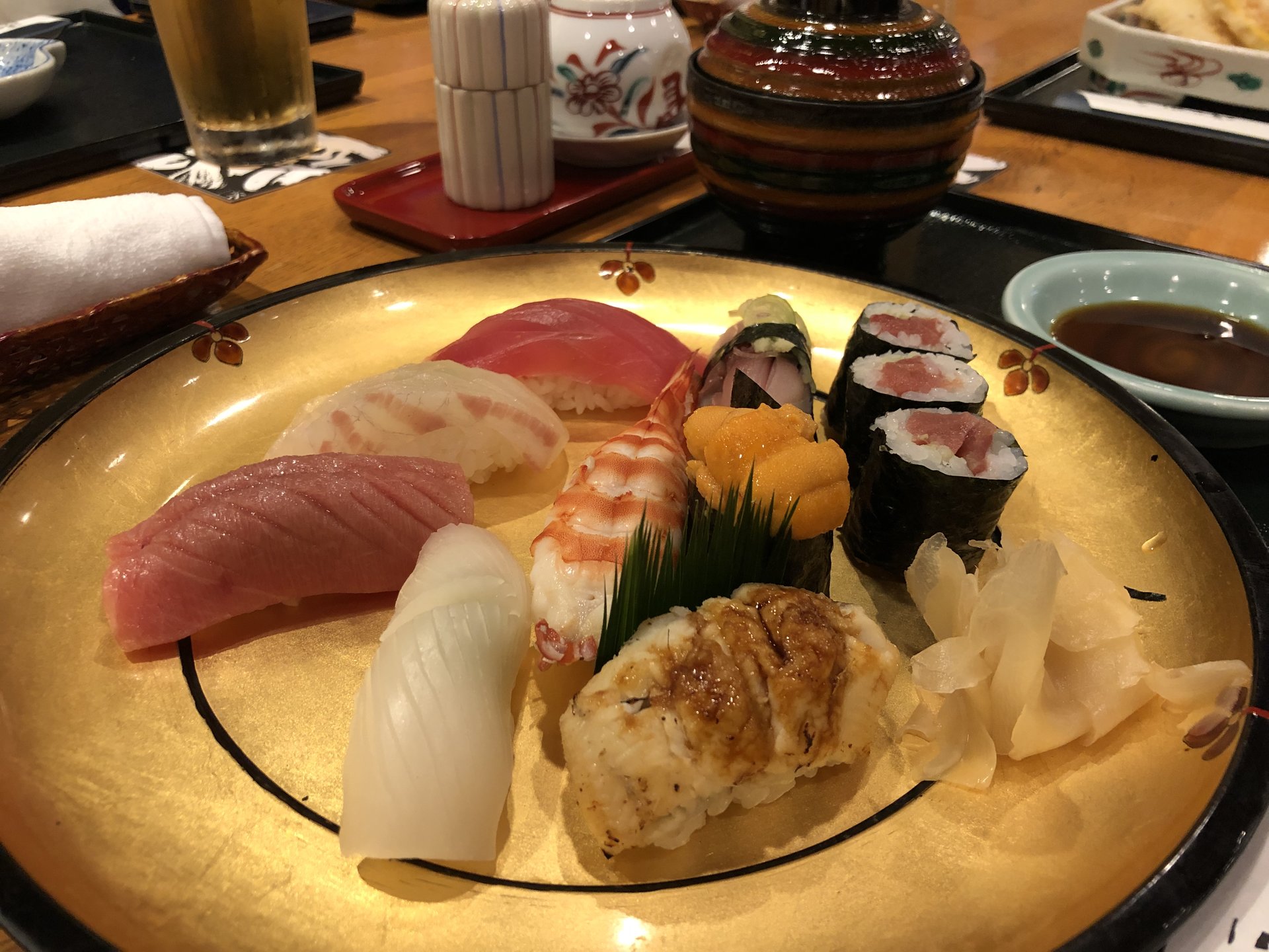 京都でお寿司ディナー「たん熊」京都駅すぐの高級ホテルリーガロイヤルで♡