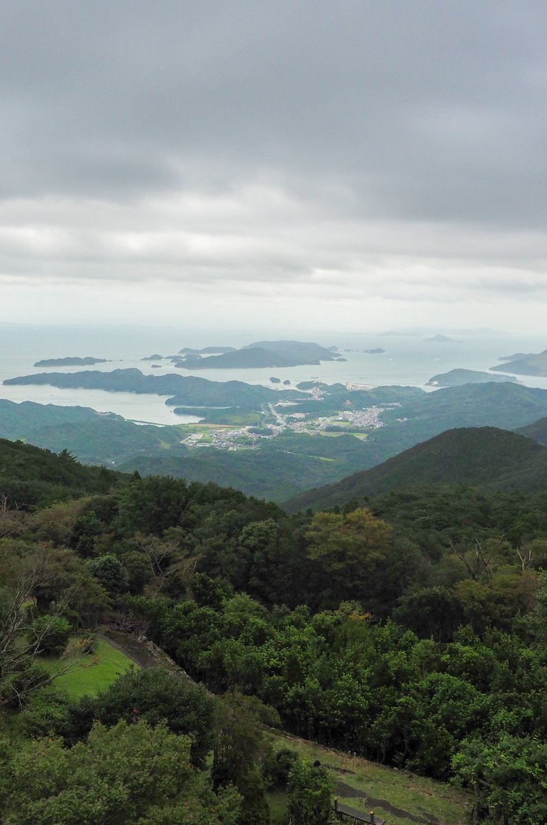 朝熊山頂展望台