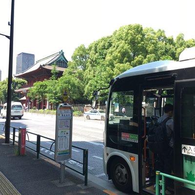 港区役所（ちぃばす みなとパーク芝浦行き）