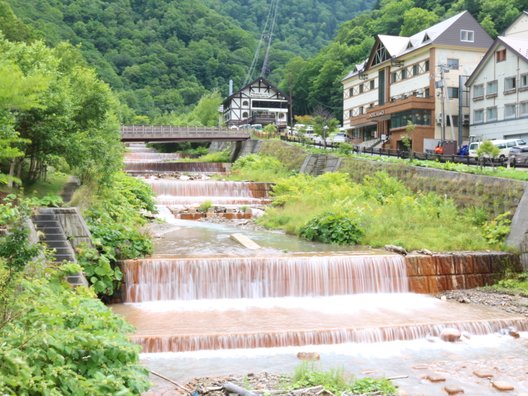 層雲峡温泉