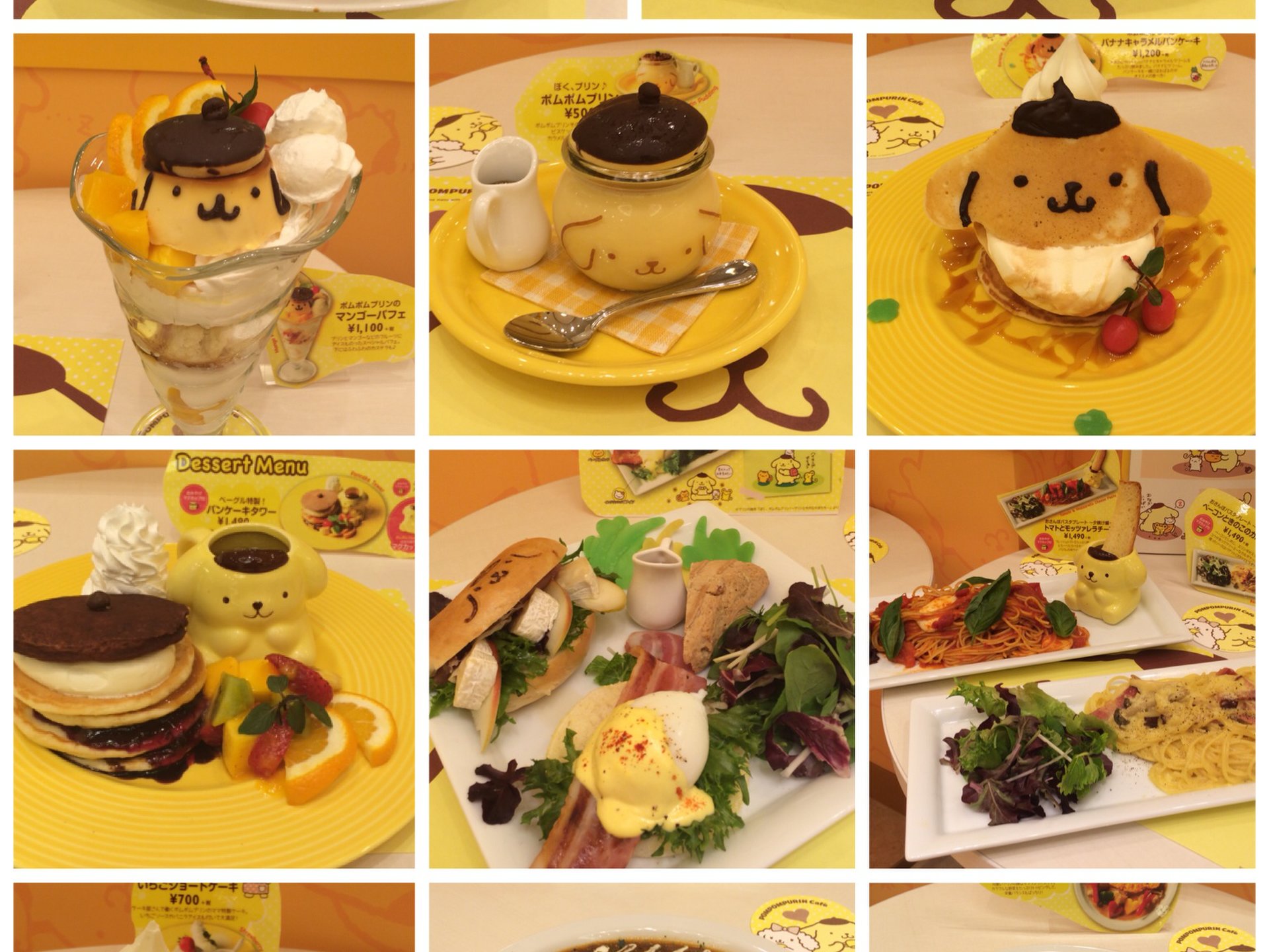 【東京・原宿】サンリオ好き必見！話題のポムポムプリンカフェのメニューを一挙公開！！！