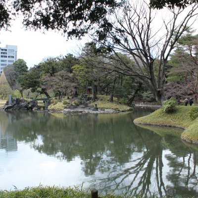 小石川後楽園 大泉水 