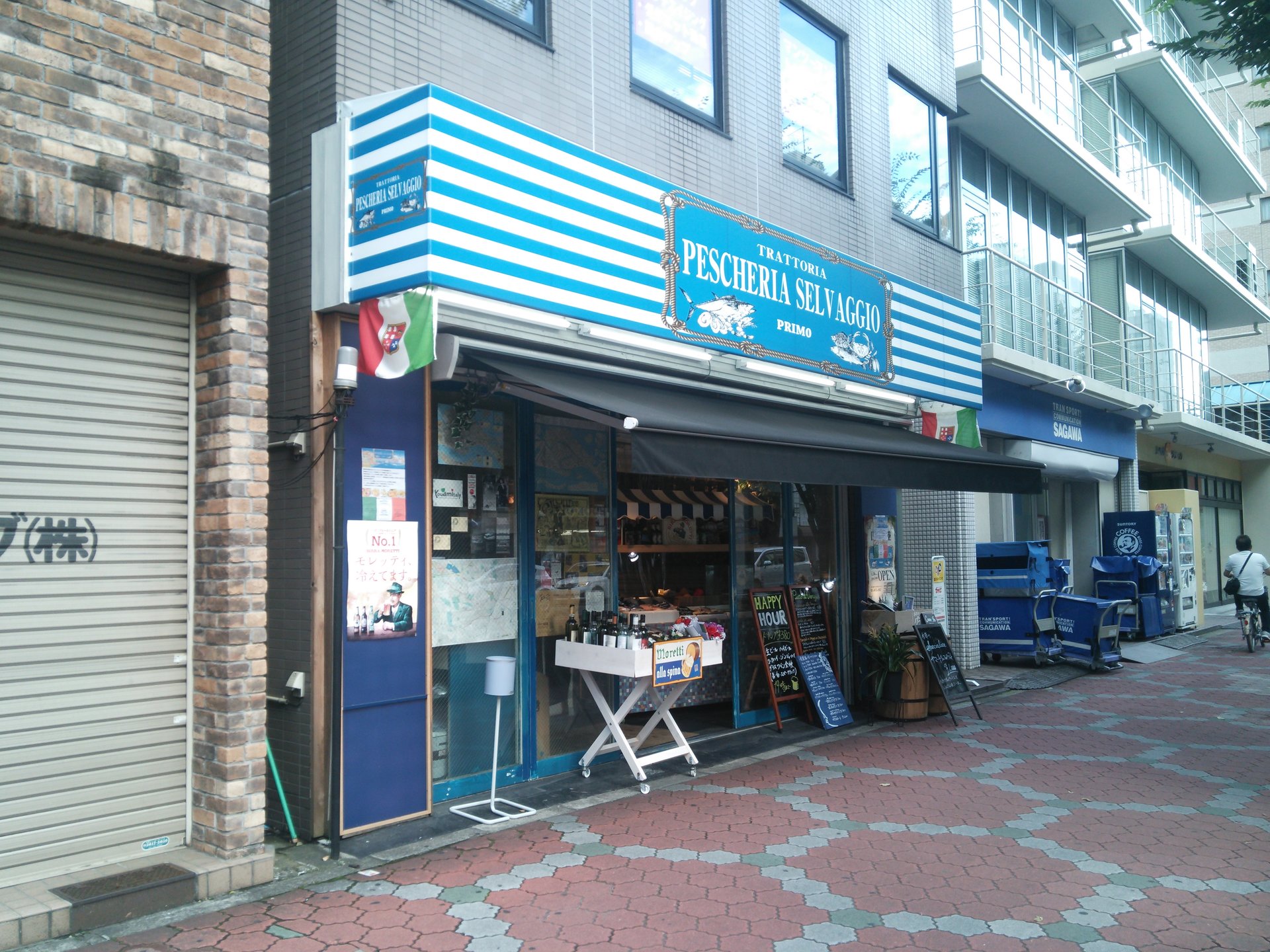 【閉店】TRATTORIA PESCHERIA SELVAGGIO 亀戸店