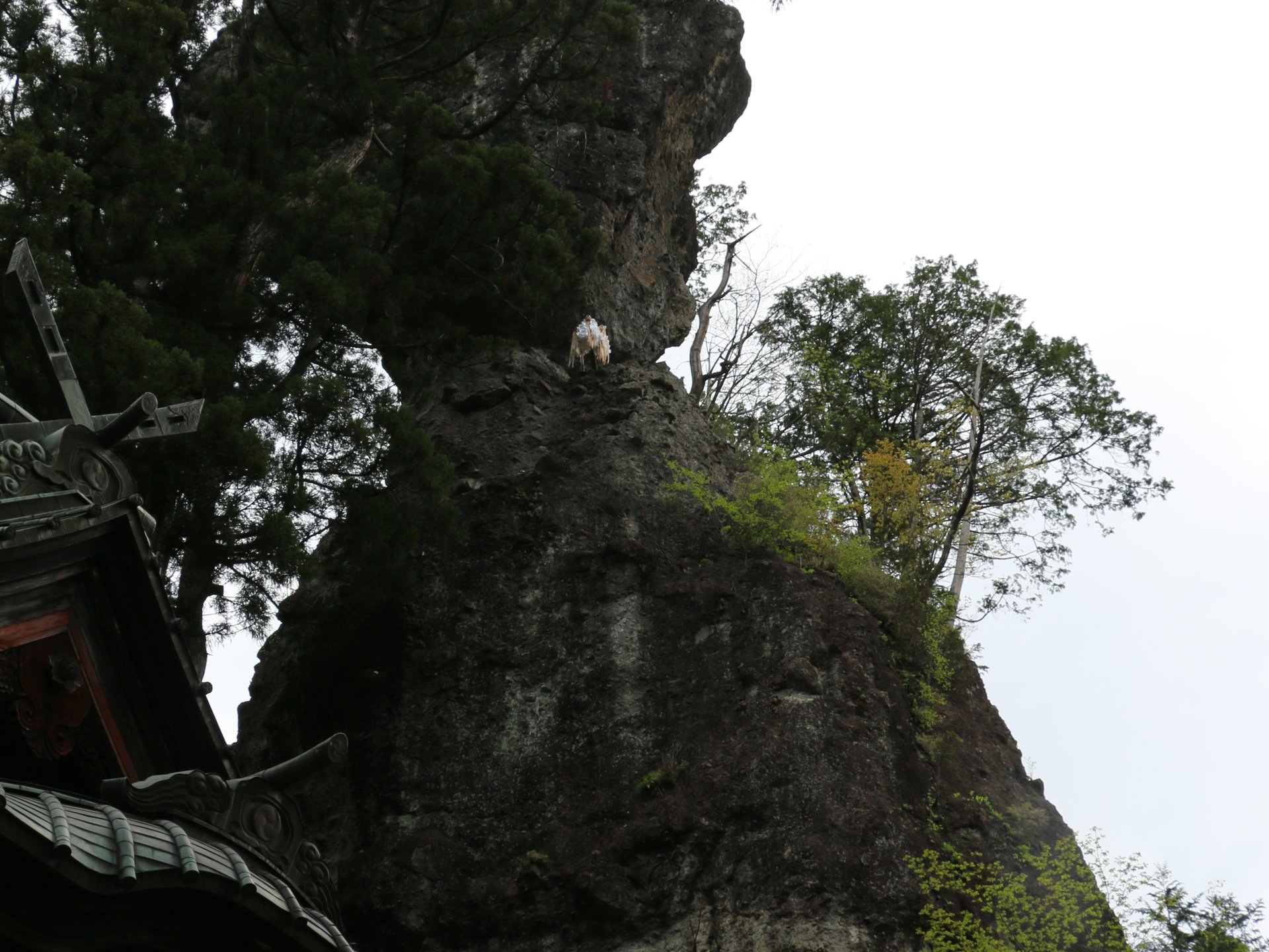 榛名神社 御姿岩