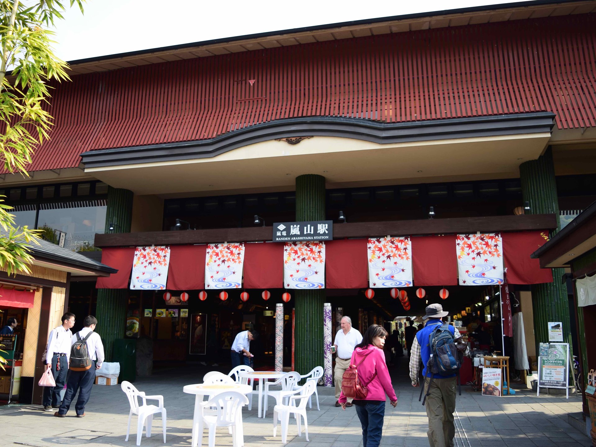 嵐電観光なら嵐山駅がスゴイ！駅内だけで十分楽しめる最高の観光スポットだった!!