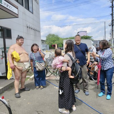 木瀬部屋（名古屋場所 稽古場）