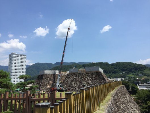 甲府城 天守台