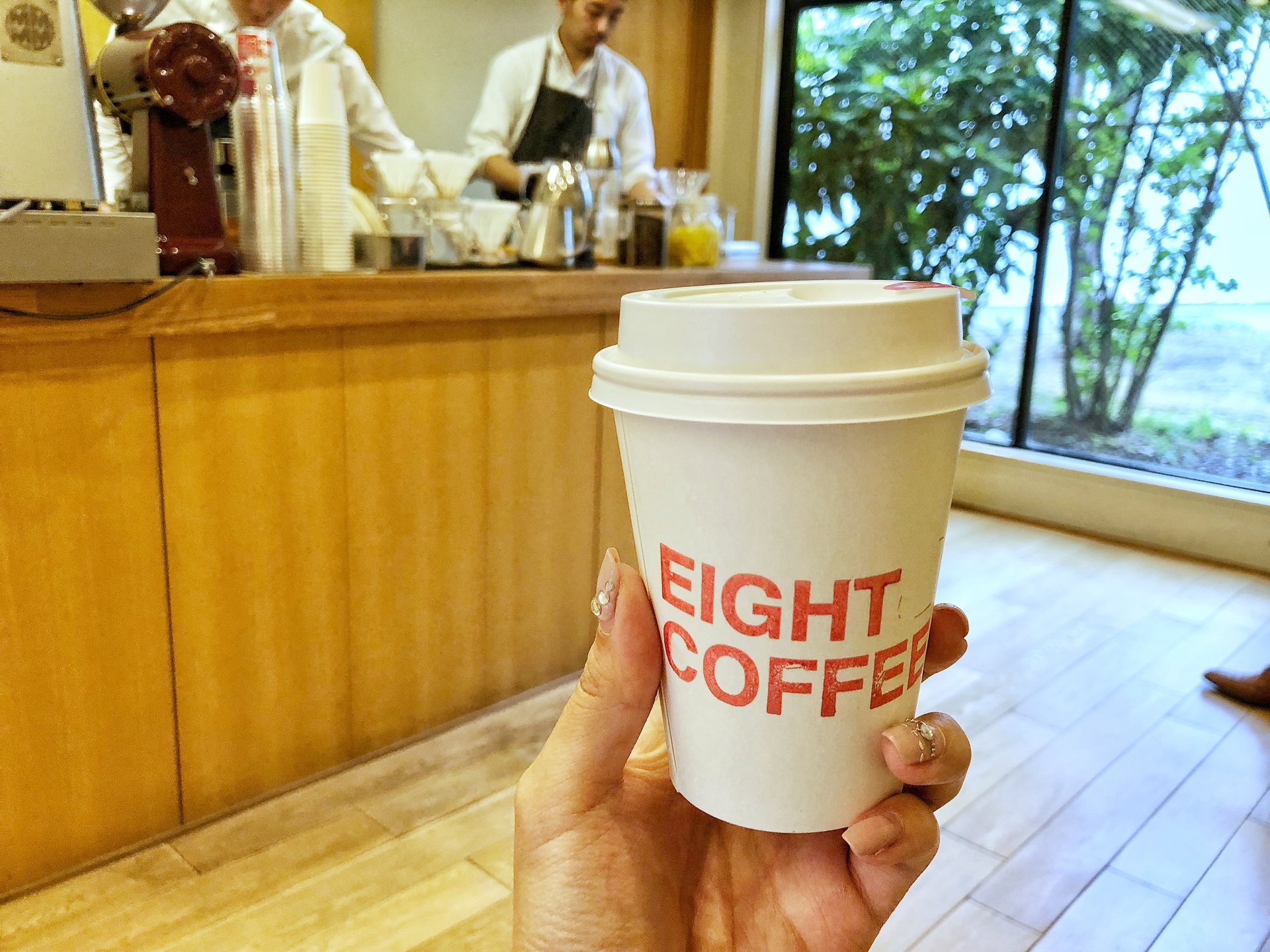 青山おすすめコーヒースタンド ！おしゃれカフェ・エイトコーヒー