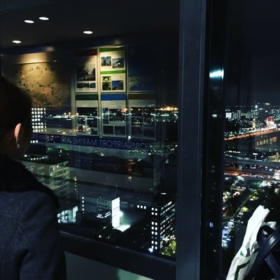 神戸市役所24階展望ロビー